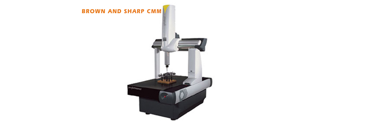 Brown and sharp CMM
